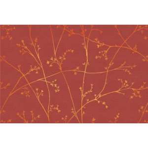    Willow. Red. Eco Value Murals. 96 X 144 Inches