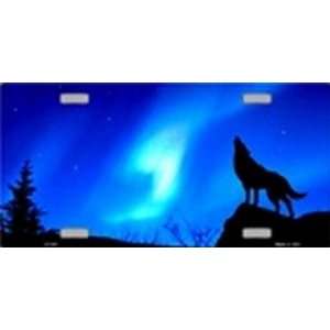  Wolf license plates plate tag tags auto vehicle car front 