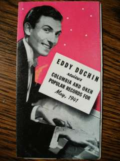co14COLUMBIA & OKEH RECORDS CATALOG EDDY DUCHIN MAY 1941  