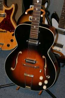 Vintage 1950s Kay K 6550 Pacer Electric Archtop Guitar  