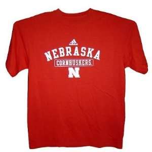   Cornhuskers Official Practice NCAA T Shirts (Red)