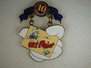 Disney Donald Duck Wet Paint Anniversary Pin  