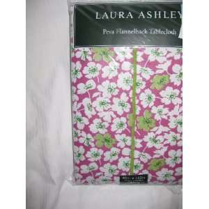 Laura Ashley Tablecloth with Peva Flannelback 70 Round 