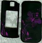 Purple Butterfly Rubberised Samsung Alias 2 U750 verizon phone case 