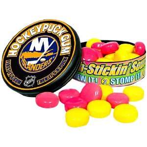  NHL New York Islanders Hockey Puck Candy (6 Pack) Sports 