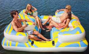NEW 2012 Intex Oasis Paradise Lounge Fun Island Tube Raft Inflatable 