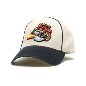 Detroit Tigers Retro Logo Pastime Cap   Navy/Natural Adjustable 