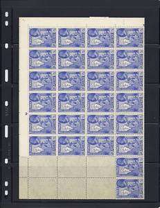 BURMA 1946 ALLIED NATIONS VICTORY part sheets VF MNH  