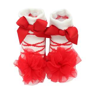   Baby Girls Toddler Mary Jane Heart Shoes Socks Cute 0 18 M  