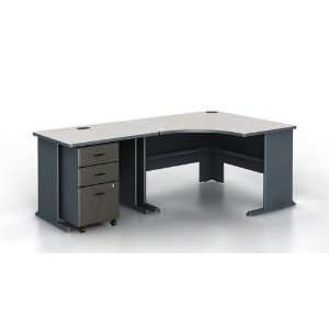  Modular Corner Desk with Pedestal JLA270