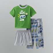 Joe Boxer Infant & Toddler Boys 3 Piece Pajama Set   Jam 