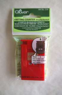 Kacha Kacha Knitting Counter Click Clover 336 Red  