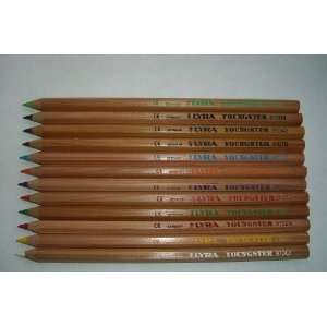  Colored Pencils Set of 12 Lyra Youngster. 4MM Thickness 