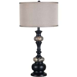  Hobart Table Lamp, 31H, OIL RBBD BRONZE