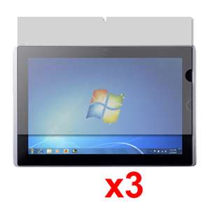3X NEW CLEAR LCD SCREEN SHIELD PROTECTOR FOR ASUS TRANSFORMER TAB 