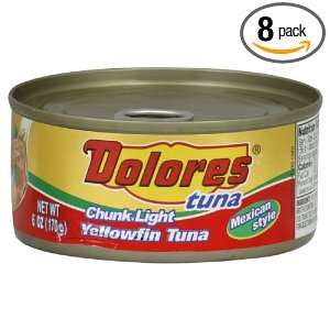 Dolores Tuna Mexican Style, 6 Ounce Grocery & Gourmet Food