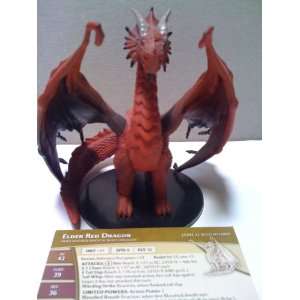   and D Miniature Figure   Elder Red Dragon   2008 