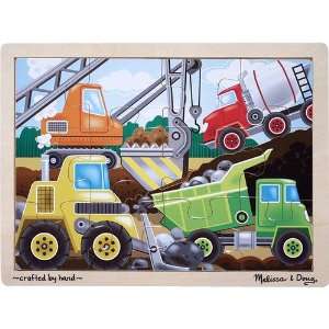  Construction Site Jigsaw   12 pc Toys & Games