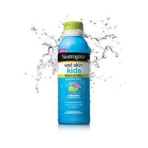 Neutrogena Wet Skin Kids Sun Block Spray UVA/UVB SPF 70   5oz (PACK OF 