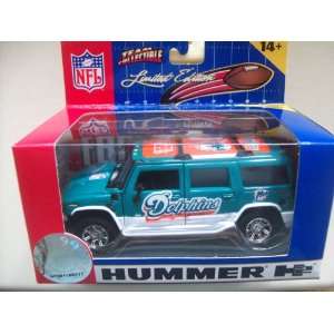  Fleer Collectibles Miami Dolphins Hummer H2 Toys & Games