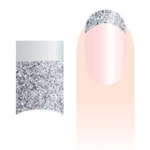  Incoco French Manicure Bling Bling Tips (Glitter Tips 