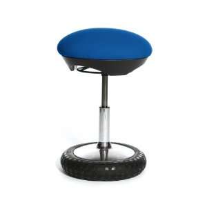   Sitness 20 Adjustable height exercise stool, Blue: Home & Kitchen