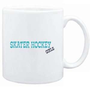    Mug White  Skater Hockey GIRLS  Sports