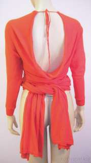   Victorias Secret Cotton Knit Multi Way Cardigan or Wrap Sweater XS
