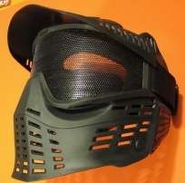  Protection Mask w/2 lens, One Metal mesh, One Clear Poly Carbon Lens