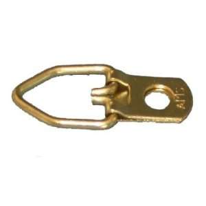    100 Single Hole Brass Plated D Ring W/screws: Everything Else