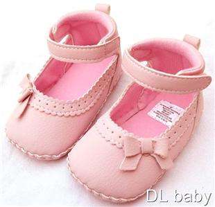 pink kids toddler baby girl Mary Jane shoes size 2 3  
