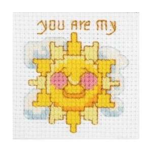  Janlynn Big Stitch You Are My Sunshine Mini Counted Cross Stitch 