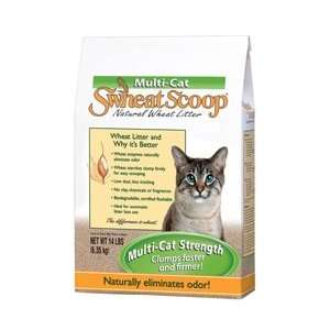  Swheat Scoop Multi Cat Litter, 40 Pound Box