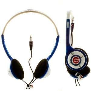   MLB Logo Baseball Overhead Headphones Chicago Cubs Style Electronics