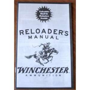  Reloaders Manual Winchester Ammunition Winchester Group Books