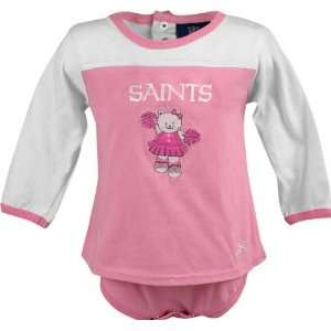    New Orleans Saints Girls Infant Creeper Dress: Sports & Outdoors