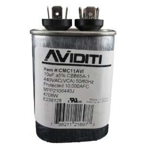 Aviditi CMC11 Capacitor, 10 Microfarad, 440 Volt  