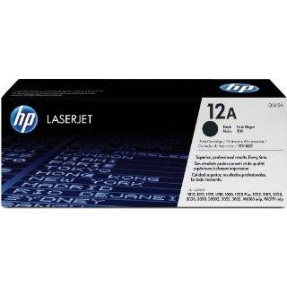 HP Genuine Q2612A HP 12A Laser Toner Cartridge, 2,000 Pages (Black)