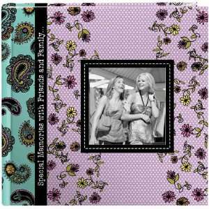   Raised Frame Cover Photo Album, Paisley Arts, Crafts & Sewing