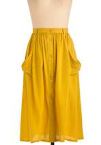 Just Dandelion Skirt  Mod Retro Vintage Skirts  ModCloth