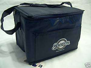 Milwaukee Brewers Collapsible Lunch Cooler Tote MLB New  