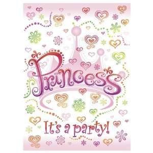  Set of 8 Princess Diva Party Invitations: Toys & Games