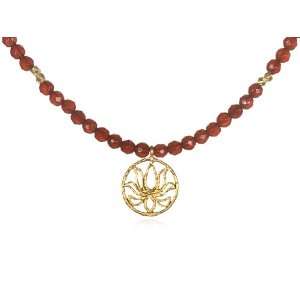   Satya Jewelry Balancing Act 24K Yellow Gold Pendant Necklace