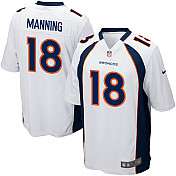 Youth Nike Denver Broncos Peyton Manning Game White Jersey (8 20 