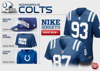 Mens Nike Indianapolis Colts Andrew Luck Game Team Color Jersey