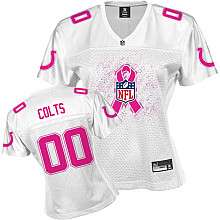 Reebok Indianapolis Colts Womens 2011 Breast Cancer Awareness Fashion 