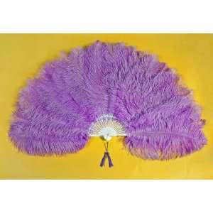 Large Ostrich Fan Lavender Toys & Games