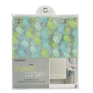  2 each: Interdesign Glee Design Shower Curtain (13953 