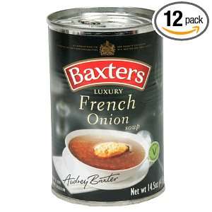 Baxters Luxury Soups, Classic French Onion, 14.5 Ounce Cans (Pack of 