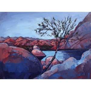   Park   California Landscape   Original Oil Painting 